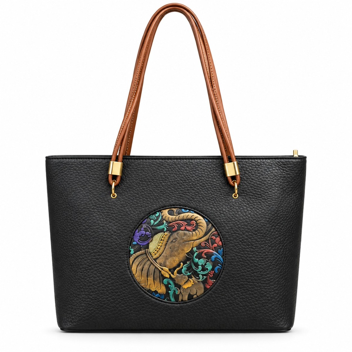 Jazmery Elephant Art Tote Bag
